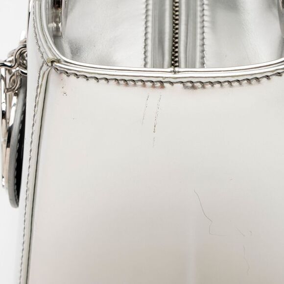 Dior Metallic Patent Leather Lady Dior Medium Tote - Picture 14 of 16